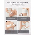 thumbnail image 4 of Appareil de Massage Méridien Intelligent Portable avec Microcourant à 9 Niveaux, Vibration et Chaleur à Lumière Rouge - Drainage Lymphatique, Réduction de la Graisse, Outil de Raffermissement de la Peau pour les Jambes, les Bras et l'Abdomen - Design Compact pour, 4 of 6