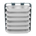 thumbnail image 1 of Plateau Alimentaire, Assiette d'Angle Ronde Accessoire de Cuisine ABS Sûr avec Support pour la Maison, 1 of 8