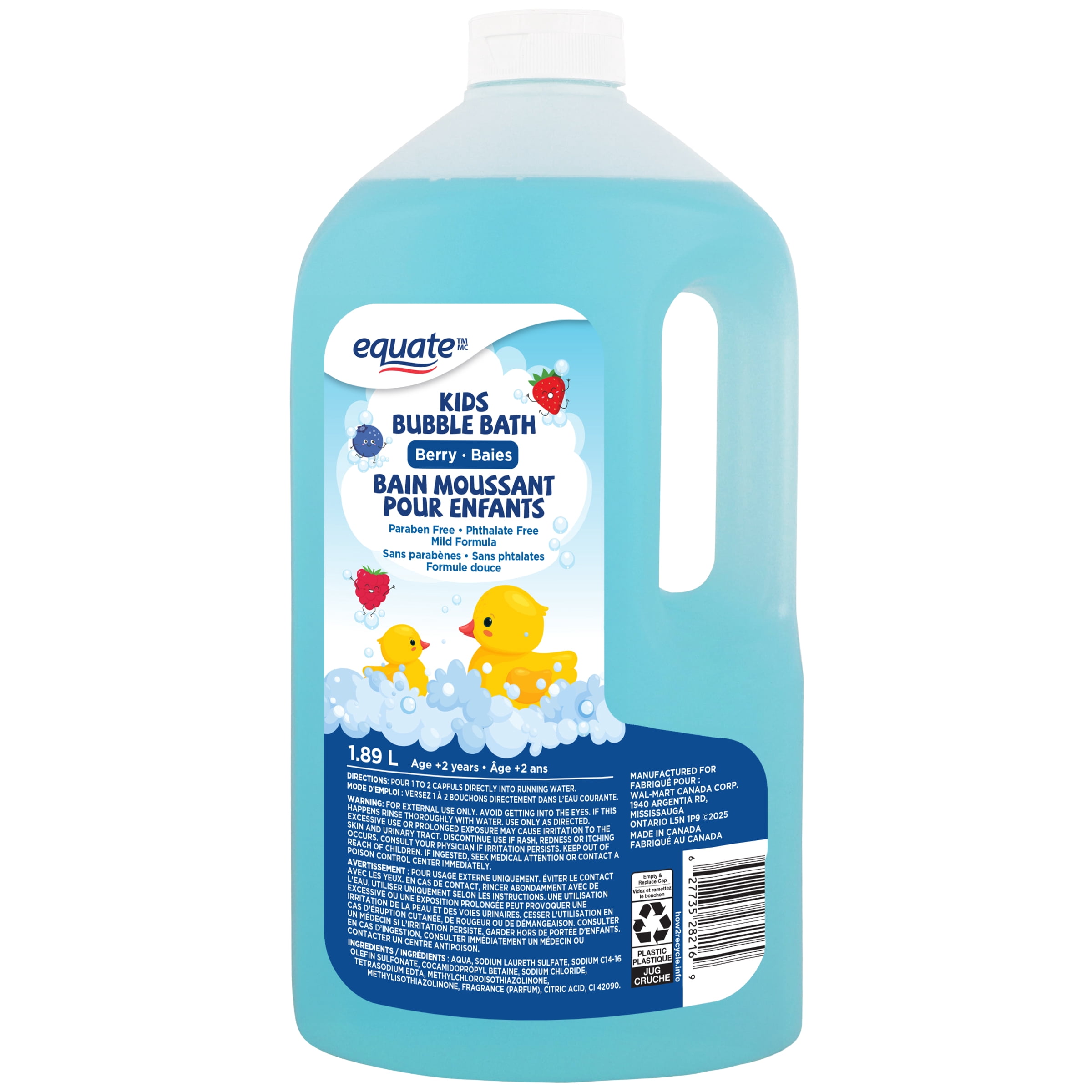 Bain moussant pour enfants Baies Equate