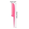 thumbnail image 3 of Iumwxz Hair Parting Combs Rats Tail Combs Folding Comb Detangling Comb Travel Comb Hair Stylist Combs Tail Lifting Combs For Braids Hair Styling Beauty Tools, 3 of 9
