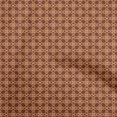 thumbnail image 1 of oneOone Viscose Chiffon Maroon Fabric Geometric Craft Projects Decor Fabric Printed By The Yard 42 Inch Wide, 1 of 4