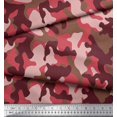 thumbnail image 3 of Soimoi polyester Crepe Fabric Two Tone Camouflage Print Fabric by the Yard 52 Inch Wide, 3 of 3
