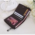 thumbnail image 3 of Ladies Cartoon Cute Zippered Wallet Short Purse Small Coins Purse Card Holder Fox, 3 of 5