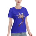 thumbnail image 2 of T-Shirt Basique à Manches Courtes pour Femme une Pièce Robin, 2 of 6
