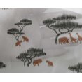thumbnail image 4 of oneOone Georgette Viscose Fabric Tree & Animals Ikat Fabric Prints By Yard 42 Inch Wide, 4 of 4