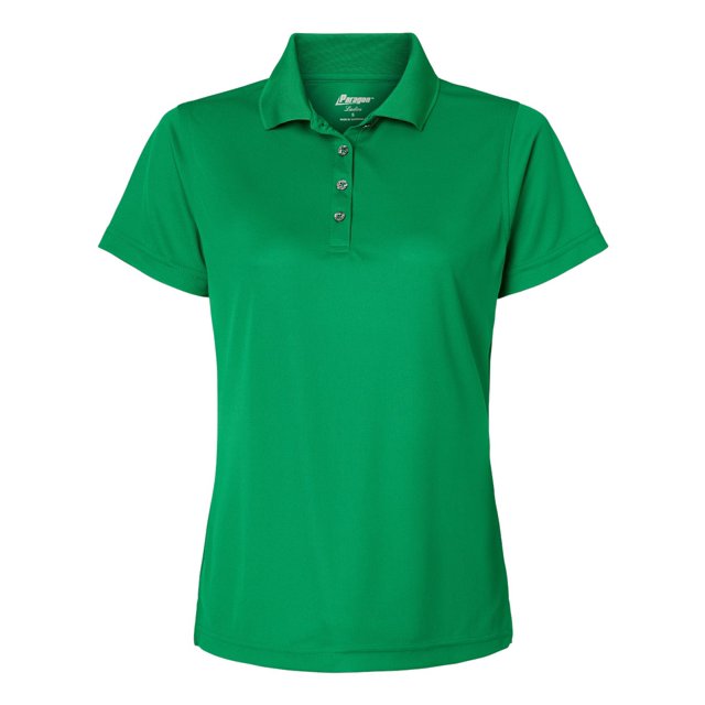 Paragon Polo en Maille Mini de Performance Saratoga pour Femmes, TG, Kelly