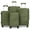 Vert, variante sur Joyway Ensemble de 4 Valises Rigides avec Roulettes Multidirectionnelles et Serrure TSA, Bagage Cabine Léger Idéal pour l'École, les Voyages et les Fins de Semaine (Blanc)