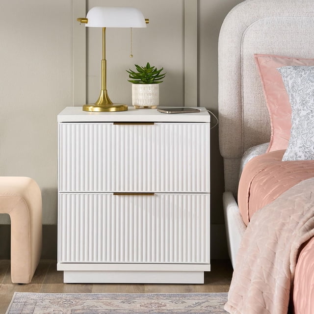 Better Homes & Gardens Lillian Fluted Nightstand
