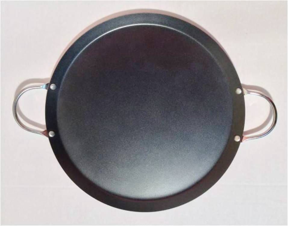 Plaque à cuisson ronde Imusa en acier de carbone 11 po