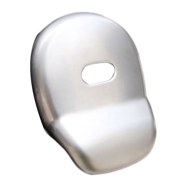 Youkk Stylish And Easy Installation Rear Door Handle Trim Exterior Durable And Long-Lasting ABS Materials Silver 1Set