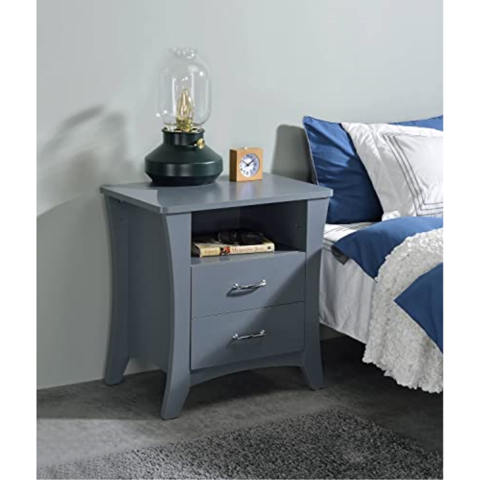 ACME Furniture AC00382 Colt Nightstand, Gray