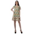 thumbnail image 4 of Moomaya Tenues d'Été Coton Flex Imprimées Robes Courtes pour Femmes Tenue Décontractée, 4 of 4