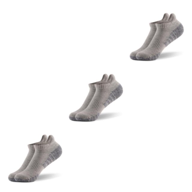Decodeary Active Printing And Dyeing Socks - Stay Fashionable And Active At Same Time light grey M(35-38) 3Set