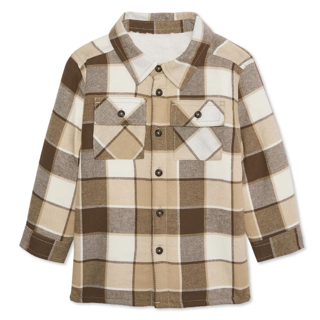 Chemise doublée en polaire George pour petits garçons