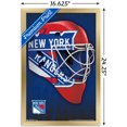 thumbnail image 2 of NHL New York Rangers - Mask 16 Wall Poster, 22.375" x 34", 2 of 4