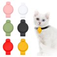 thumbnail image 4 of Étui de Protection en Silicone Compatible pour AirTag, Étui Anti-Perte pour Traqueur d'Animaux, pour Collier d'Animal, Sac à Dos, Sac, 4 of 9