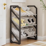 Chmadoxn Shoe Rack for Closet,Closet Organizers and Storage, The Shoe Rack Is Layered And Installation-. You Can Easily Place The Shoe Rack At The Door Or In The Dormitory. Shoe rack