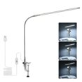 thumbnail image 4 of Angle USB Clip-on Desk Lamp White Lighting Touching Control Dimmable LEDs Reading Light Flexible Lighting Angle for Bed Headboard Office Workbench, 4 of 7