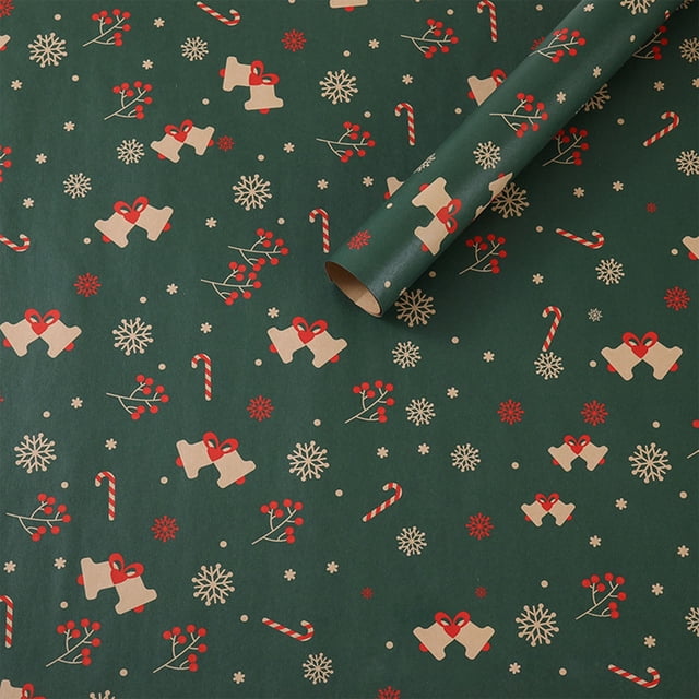 Hearth & Gear Festive Holiday Wrapping Paper Design For Wrapping Birthdays Parties And Seasonal Elegant Craft Paper For Presentation Wrapping Paper Station Craft Wrapping Paper Roll Tennis Wrapping