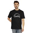 thumbnail image 1 of Inkmeso T-Shirt à Col Rond pour Hommes avec Imprimé Graphique Promoted To Daddy€ pour Papa pour la Première Fois, 1 of 7