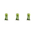 thumbnail image 4 of VONKY Home Decor Accent Handmade Frog Figurine Green Unique Style Home Decoration Couple Frog A 3Set, 4 of 6