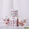 thumbnail image 3 of Christmas Table Napkin Home Santa Claus Bath Toilet Roll Paper  Decor Tissue, 3 of 5