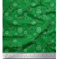 thumbnail image 1 of Soimoi Cotton Poplin Fabric Watches & Texture Decor Fabric Printed Yard 42 Inch Wide, 1 of 2