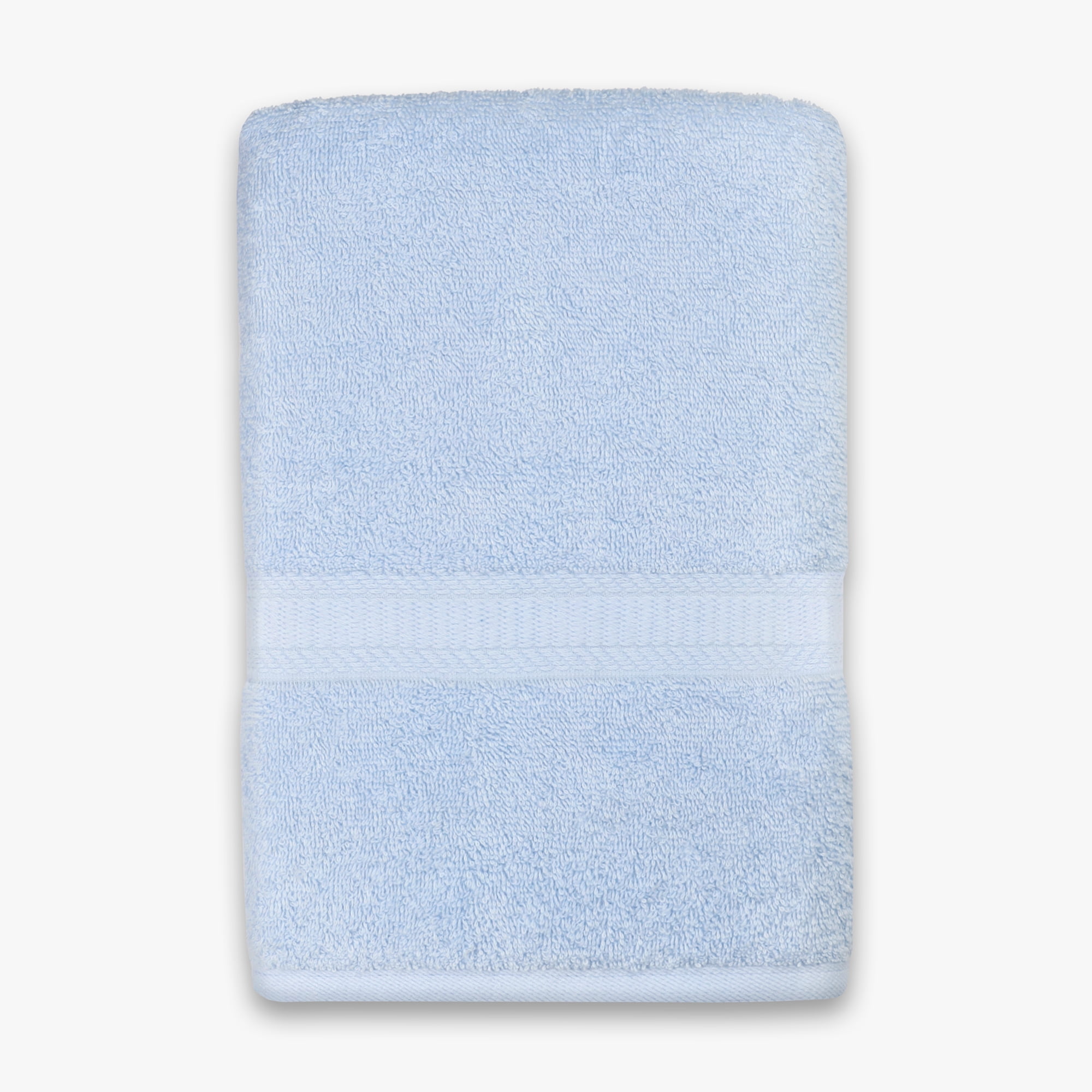 Mainstays Basics Solid Bath Towel, Soft & Durable, 100% Cotton