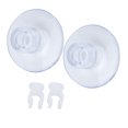 thumbnail image 1 of Fish  Airline Tubing Suction Cup, Easy To Install Wildly Use Heavy Duty Reusable Aquarium Airline Suction Cup With Clips For Fish  For Aquarium, 1 of 8