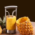 thumbnail image 2 of Fruit Slicer,Delaman Stainless Steel Pineapple Peeler Cutter Fruit Slicer Core Remover Kitchen Tool Kitchen Accessories, 2 of 8