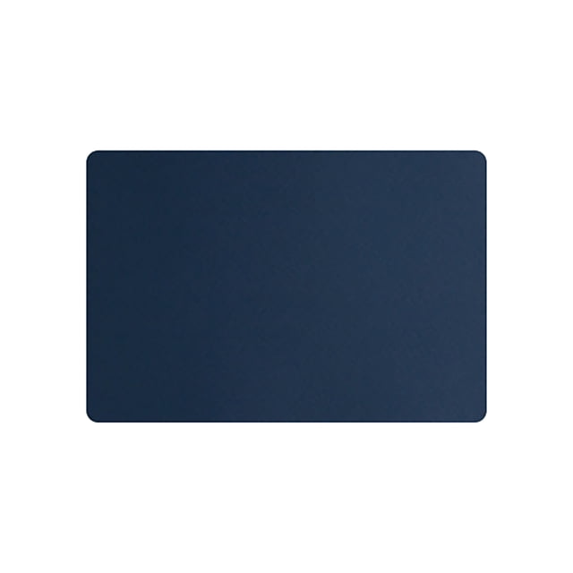 WHEANG Leather Placemat Home Double Sided Rectangular Insulated Table Mat Restaurant Hotel Western Food Mat Waterproof Dinner Plate Mat