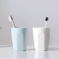 thumbnail image 2 of 400ml Simple Design Bathroom Rinsing Wash Tooth cup; Mouthwash cup; Mug Plastic Tumbler Toothbrush Holder Cup Water Bottle, 2 of 8
