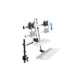 thumbnail image 1 of Bureau flottant ergonomique Rocelco avec bras et plateau pour écran, 1 of 5
