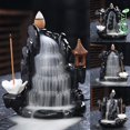 thumbnail image 2 of MesaSe Backflow Incense Burner Waterfall Ceramic Smoke Censer Handicraft Home Decor, 2 of 9