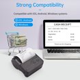 thumbnail image 4 of Amdohai Portable Bluetooth 80mm Thermal Receipt Printer Personal Mini Bill POS Mobile Printer with Rechargeable Battery, 4 of 8