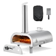 thumbnail image 1 of VEVOR Four à Pizza d'Extérieur de 12 Pouces Four à Pizza Portable à Granules de Bois en Acier Inoxydable BBQ, 1 of 9