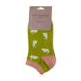 thumbnail image 2 of Ladies Bamboo Trainer Socks | Miss Sparrow | Breathable Low Cut Socks for Women, 2 of 2