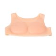 thumbnail image 2 of Gilet de Poitrine en Silicone pour Hommes, Toucher Confortable Couleur Peau Blanche Gilet de Simulation de Poitrine Peau Douce pour Activités Intérieures Couleur Peau Blanche Col Rond Court, 2 of 8
