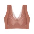 thumbnail image 4 of XZNGL Fashion Comfortable Womans Lace Beauty Back Strap Wrap Plus Size Bra, 4 of 4