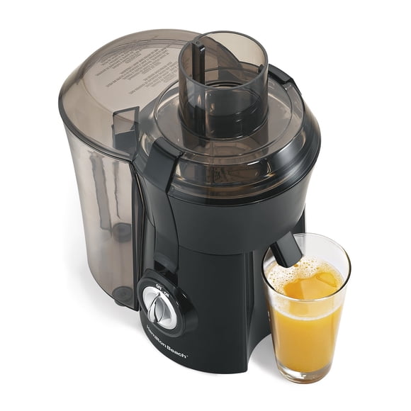 Hamilton Beach 67601A Powerful 800W Big Mouth Countertop Juice Extractor, Black