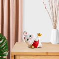 thumbnail image 1 of Baohd Rabbit Statue Miniature Desktop Ornament Animal Sculpture for Bedroom Decor StyleC, 1 of 9