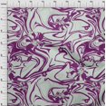 thumbnail image 4 of oneOone Silk Tabby Purple Fabric Abstracts Craft Projects Decor Fabric Printed By The Yard 42 Inch Wide, 4 of 5
