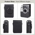 thumbnail image 3 of ORUYROP PU Leather Camera Case for Fuji Instax Mini EVO, Black, with Adjustable Shoulder Strap, 3 of 7