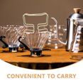 thumbnail image 4 of Miangastore Support de Sac pour Filtre à Café, Support de Égouttoir à Café, Acier Inoxydable, Portable, Infusion de Café, Usage Domestique, Lot de 1, 4 of 8
