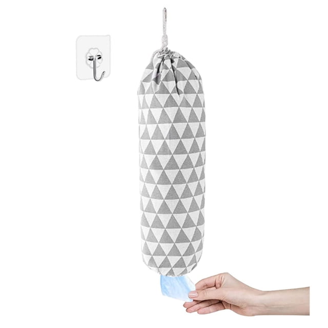 WIFKLSIIPG Kitchen Garbage Bag Storage Bag Large Grocery Bag Wall Hanging Bag Storage Hanging Bagfor Home Kitchen Traveling Drawstring Washable