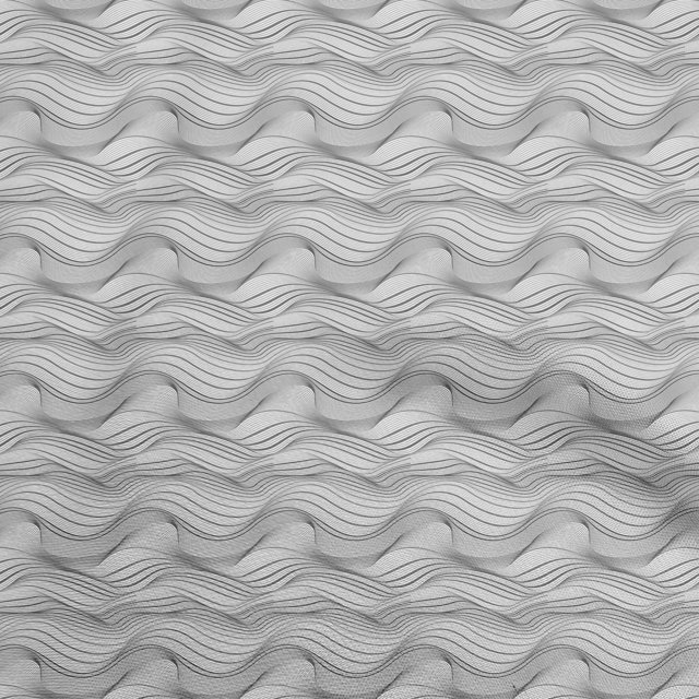 oneOone Cotton Poplin Gray Fabric Abstract Stripe Sewing Craft Projects Fabric Prints By Yard 56 Inch Wide