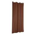 thumbnail image 4 of Abbracc Rideau Extérieur Occultant Draperie Intimité Protection Solaire pour Patio Glissade Verre Coffee_54x96 Pouces, 4 of 9