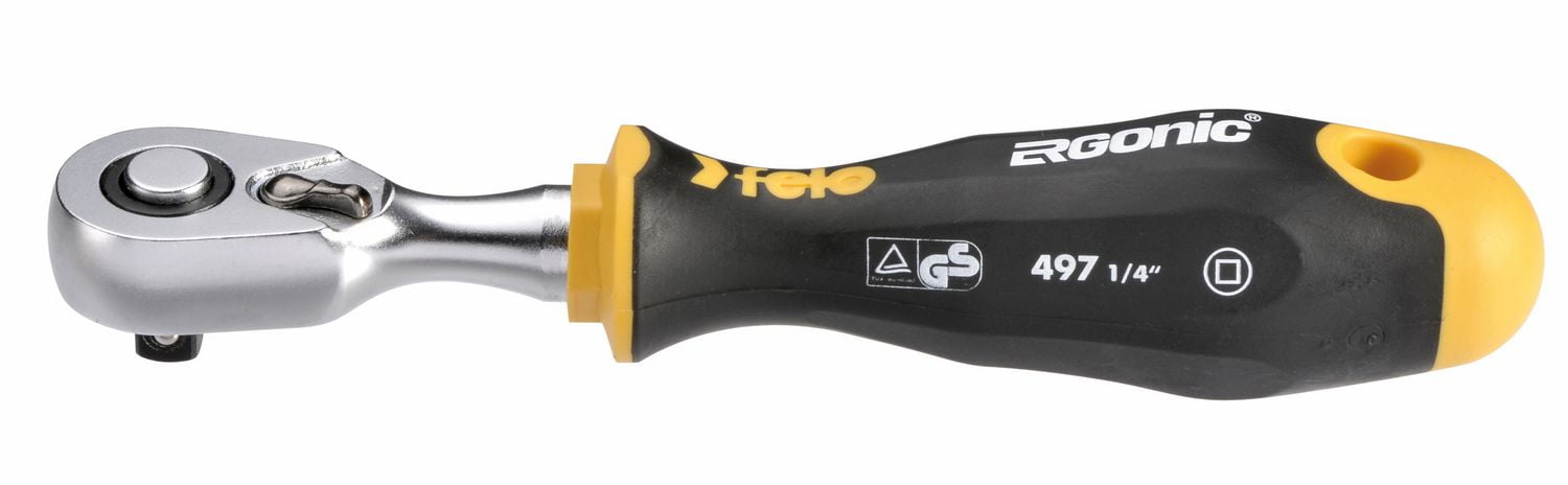 Clé à cliquet ¼ po Set R-GO Felo (36 pièces) — Métrique