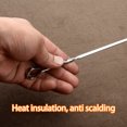 thumbnail image 3 of Techinal 12 Pcs Brochettes de Barbecue BBQ en Acier Inoxydable Aiguilles de Gril Bâtons de Kebab avec Sac, 3 of 7