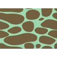 thumbnail image 1 of Ahgly Company Machine Washable Indoor Rectangle Transitional Saddle Brown Area Rugs, 2' x 3', 1 of 7